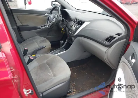 2013 Hyundai Accent Gs from USA, damaged, VIN KMHCT5AE1DU061105